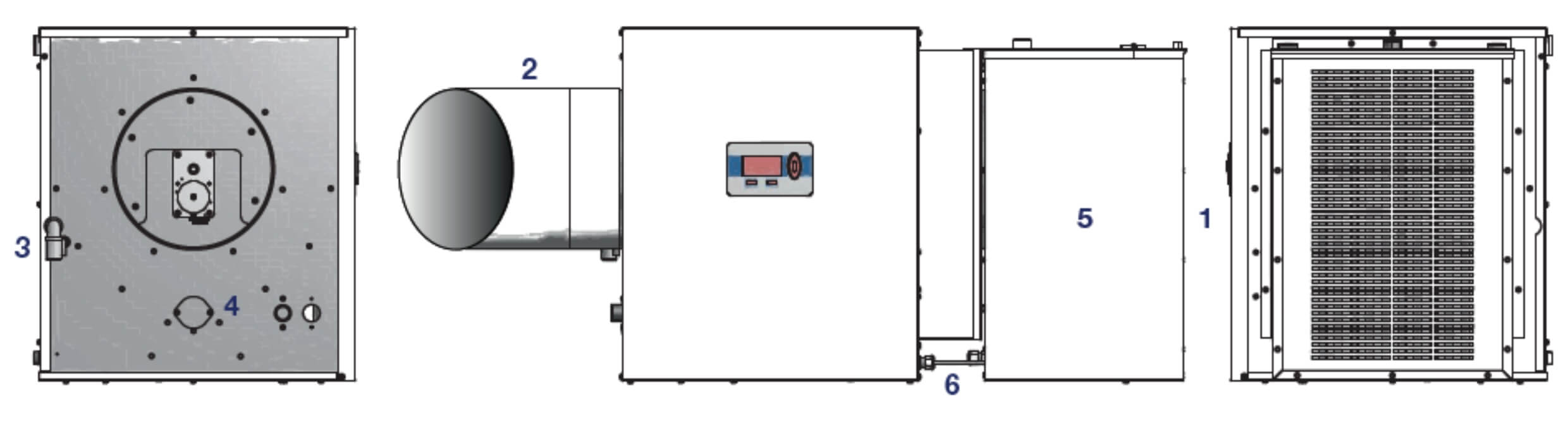 Rotation Lamella Layout Diagram